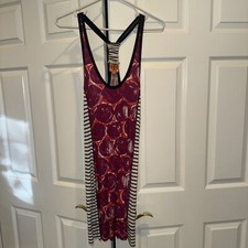Tory Burch Dress Botanical RARE Alison Knit Dress Sz Medium New W/O Tags