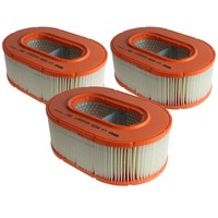 3X Mahle / Knecht LX 2535 Luftfilter Air Filter