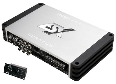 ESX 4-Kanal Verstärker mit DSP QUANTUM 4-KANAL AMP QE80.4DSP