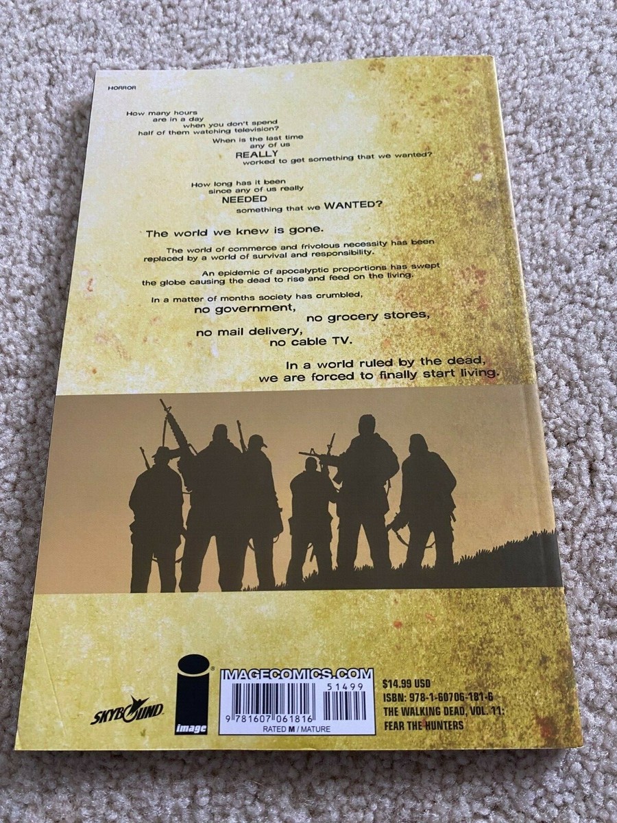 The Walking Dead TPB Volume 11 Fear The Hunters Robert Kirkman