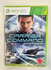 Carrier Command: Gaea Mission (Microsoft Xbox 360) With Manuel