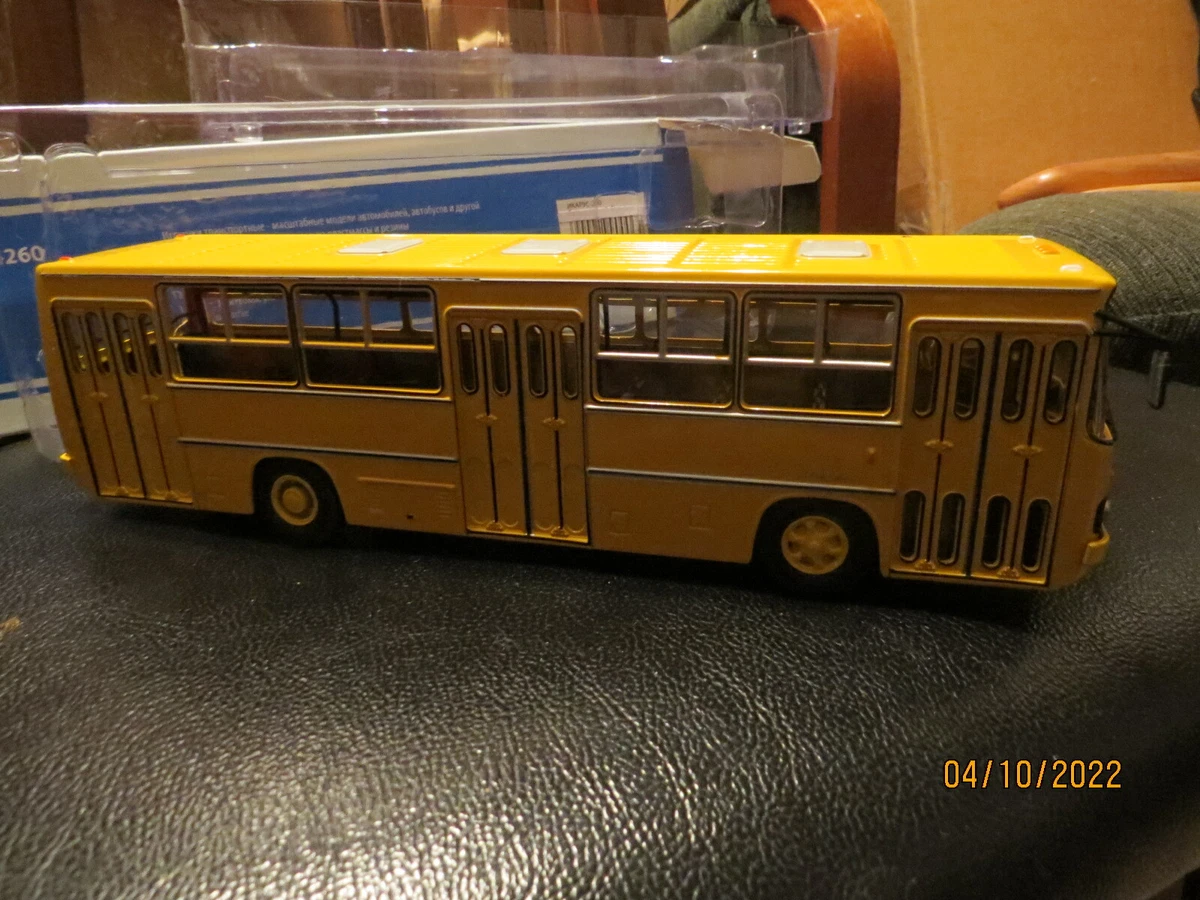 1/43 Russian Large Commute City Bus Ikarus-260 Die-cast Models Scale Metal  USSR Classic