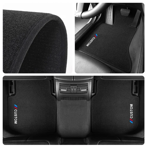 For BMW 3 Series VI F30 2011-2019 luxury Carpet Velour Car Floor Mats Liners - Foto 3 di 11