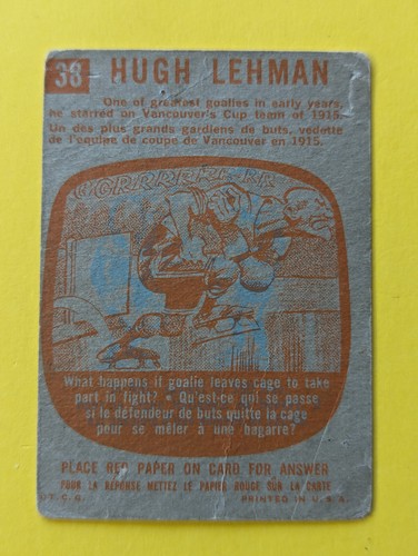 Tarjetas de hockey Topps 1960-61... Tú - Elige... Completa tu set - Imagen 71 de 123