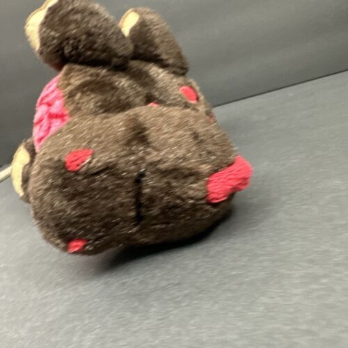 Ganz Webkinz HM338 COCOA DINOSAUR 8" Plush Stuffed Toy No Code Brown Pink Red - Picture 12 of 13
