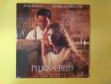 PELICAN BRIEF Julia Roberts, Denzel Washington 1993 WB PG13 LASERDISC