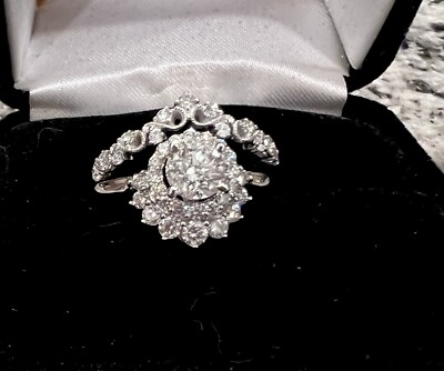 Unique Engagement Ring & Wedding Band