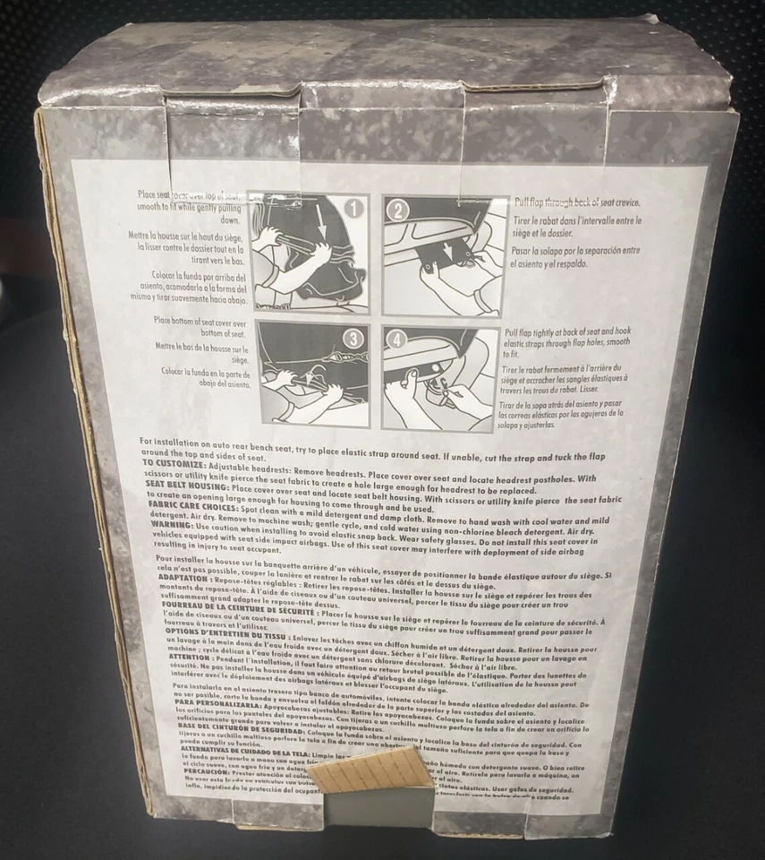 Bell Automotive 55302-A Heavy Duty Protective Bench Seat Cover - Image 4 of 4