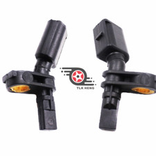 2PCS Front Left & Right ABS Wheel Speed Sensor For VW Fox Skoda Fabia Seat Audi
