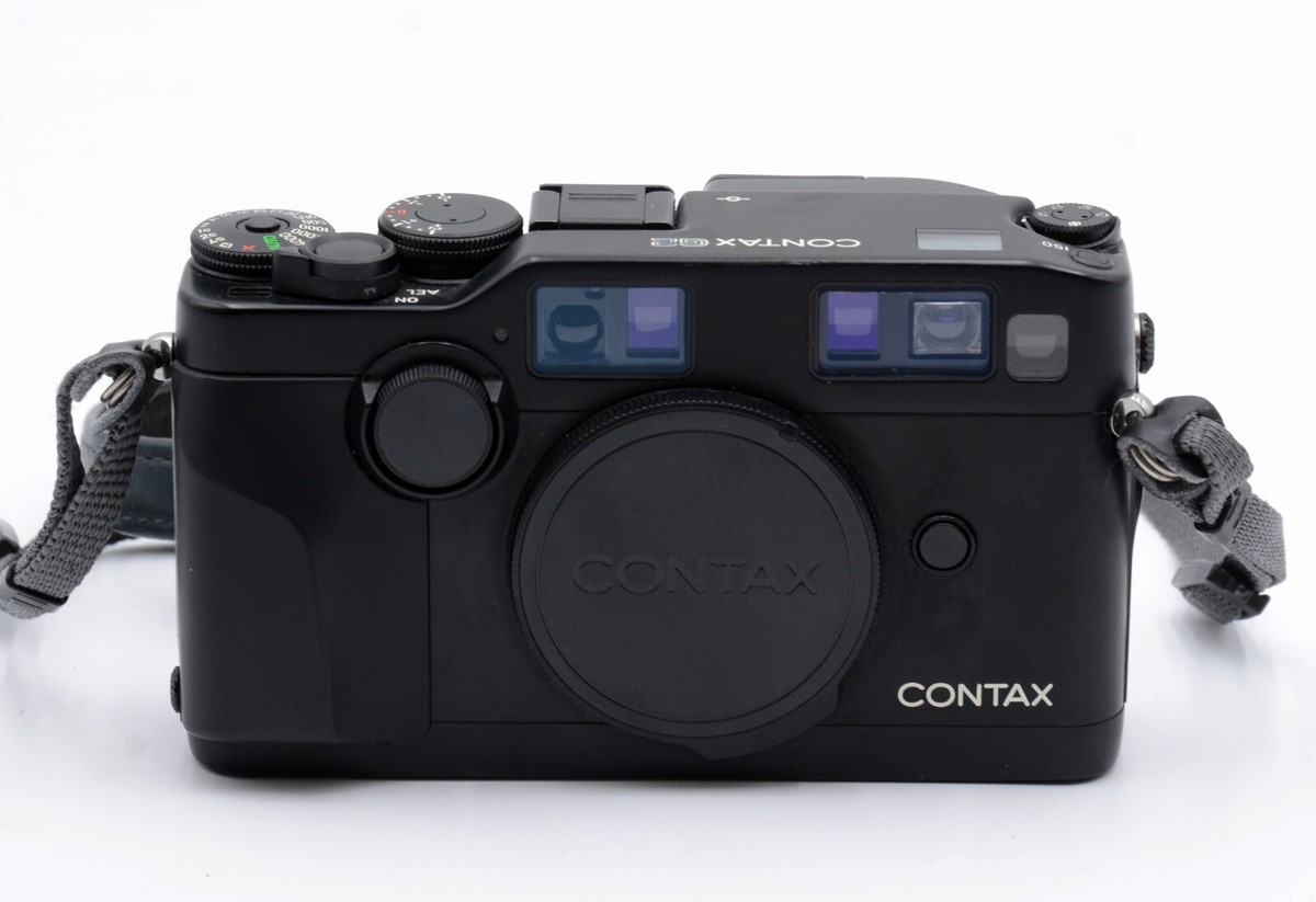 CONTAX G2 35mm FILM CAMERA BLACK SPECIAL EDITION BODY WITH 3