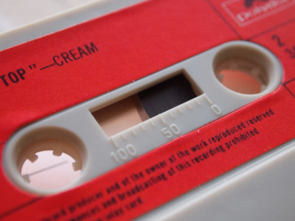 CREAM - CREAM ON TOP (POLYDOR 3455002) EARLY 70s UK CASSETTE TAPE VG  *READ* - Image 4 of 4