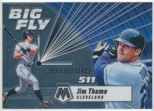 Jim Thome - Cleveland Guardians - 2021 Panini Mosaic Baseball - Big Fly - #BF9