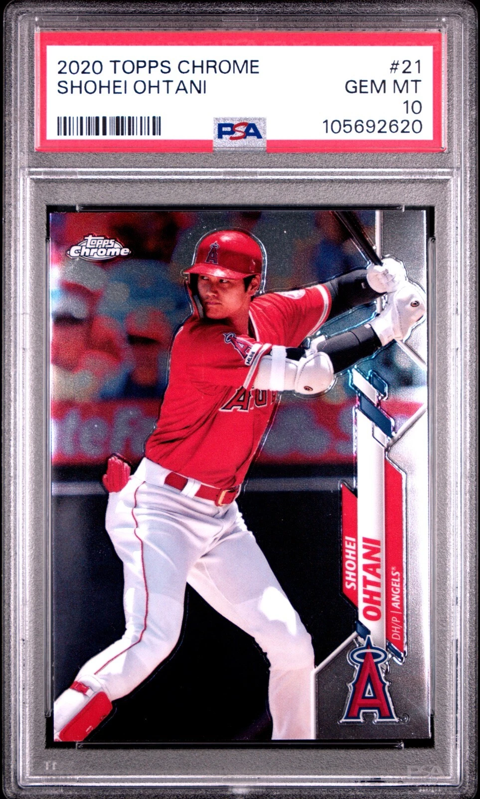Deal for 2020 Topps Chrome - Shohei Ohtani #21 - PSA 10