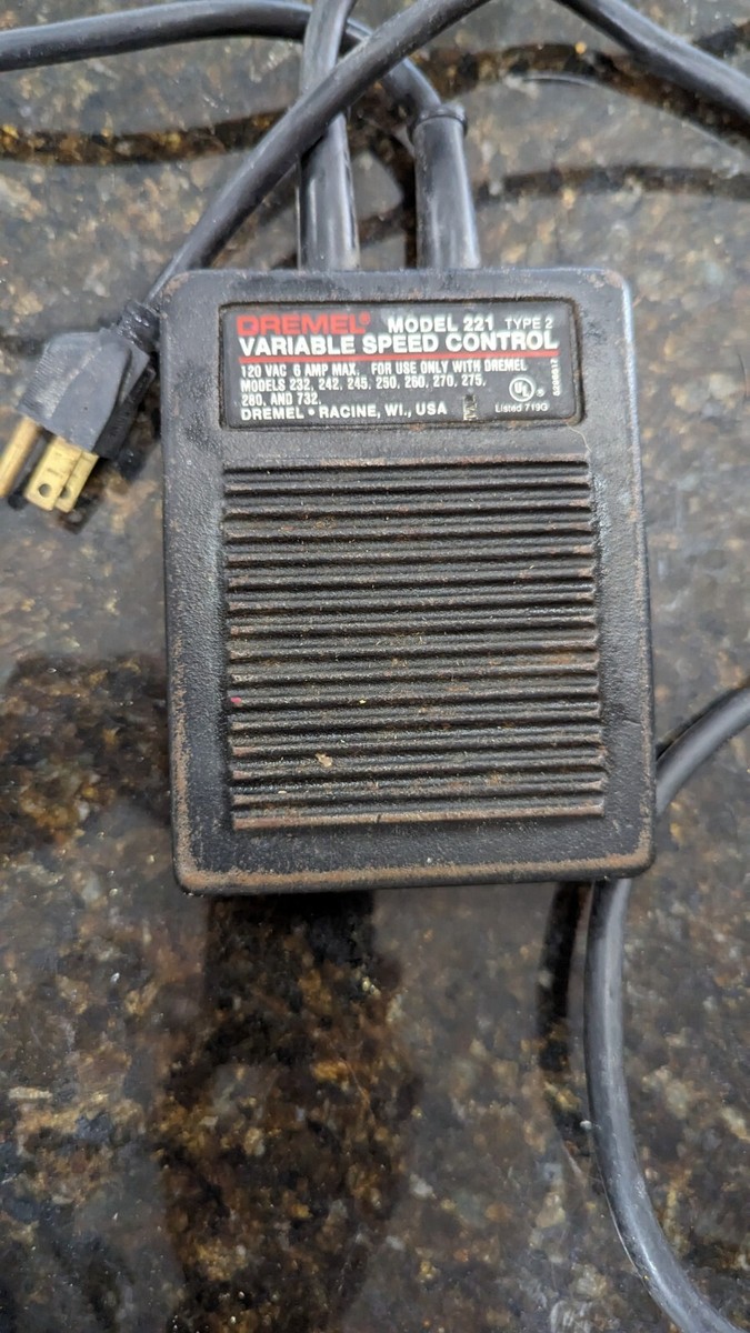 Dremel Foot Operated Variable Control Switch Pedal Model # 221 | eBay