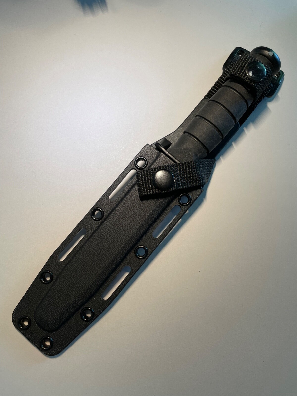 KA-BAR Short Fighting Knife w/ Kydex Sheath USA