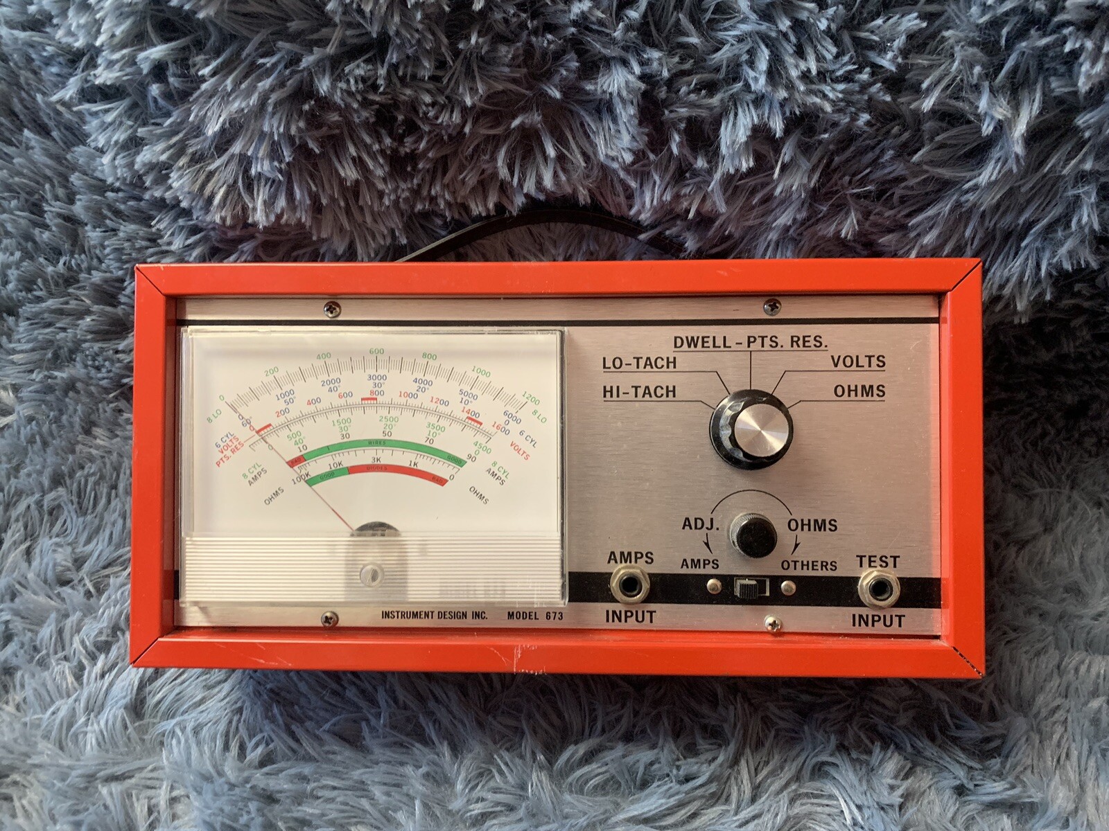Instrument Design Automotive Tune Up Analyzer Model 673