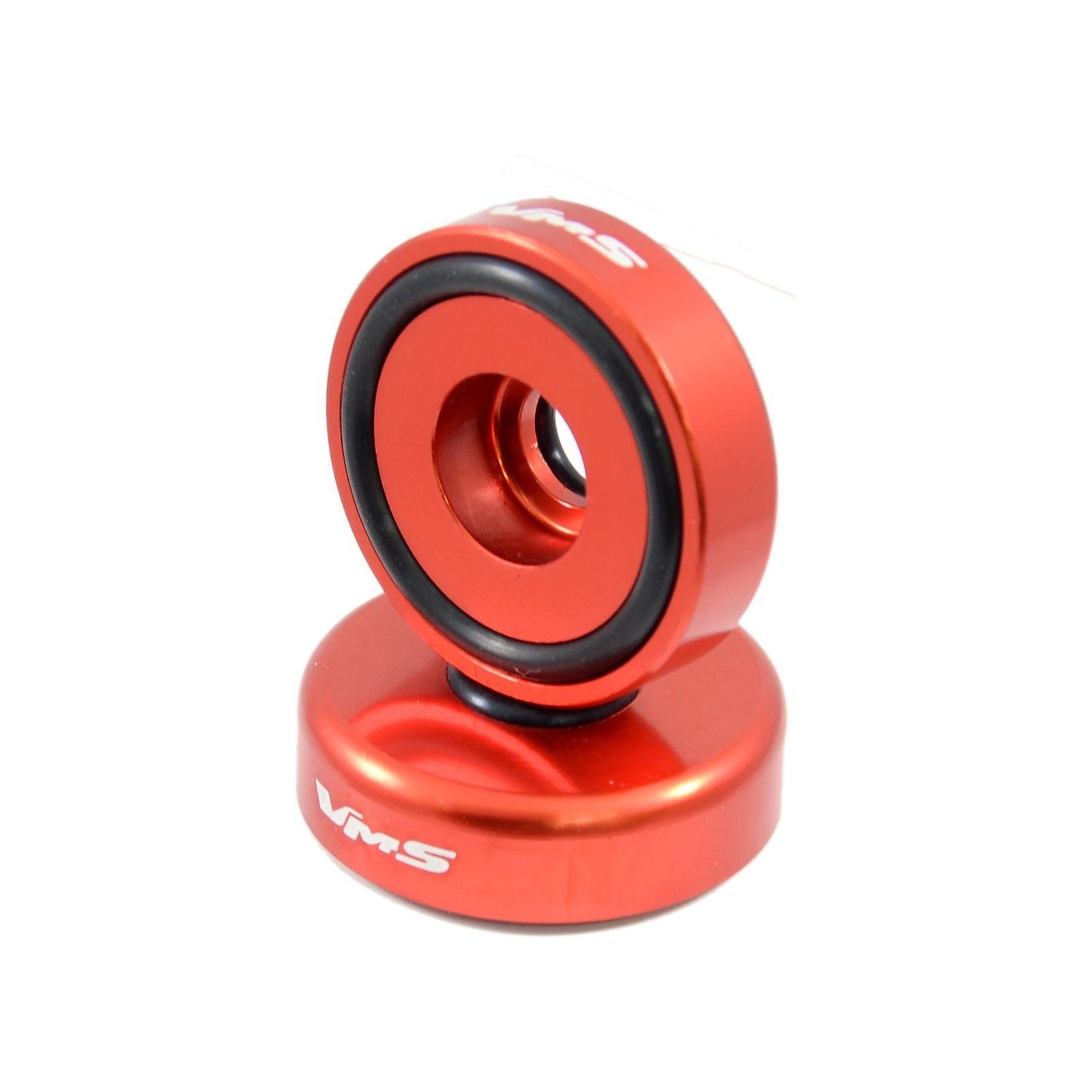 VMS BILLET ORANGE H22 VALVE COVER WASHER SEALS BULLET SPIKE NUT BOLT