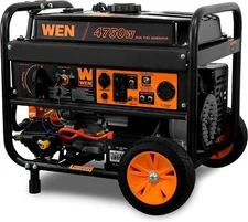 DF475T Dual Fuel 120V/240V Portable Generator, 4750-Watt, CARB Compliant