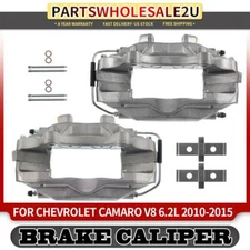2x Front Left & Right Brake Calipers for Chevrolet Camaro 2011 2012-2015 V8 6.2L