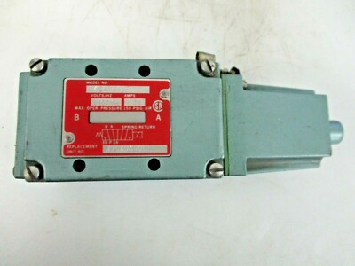 NUMATIC SOLENOID VALVE 120 50/60V .36A 34SAD441F