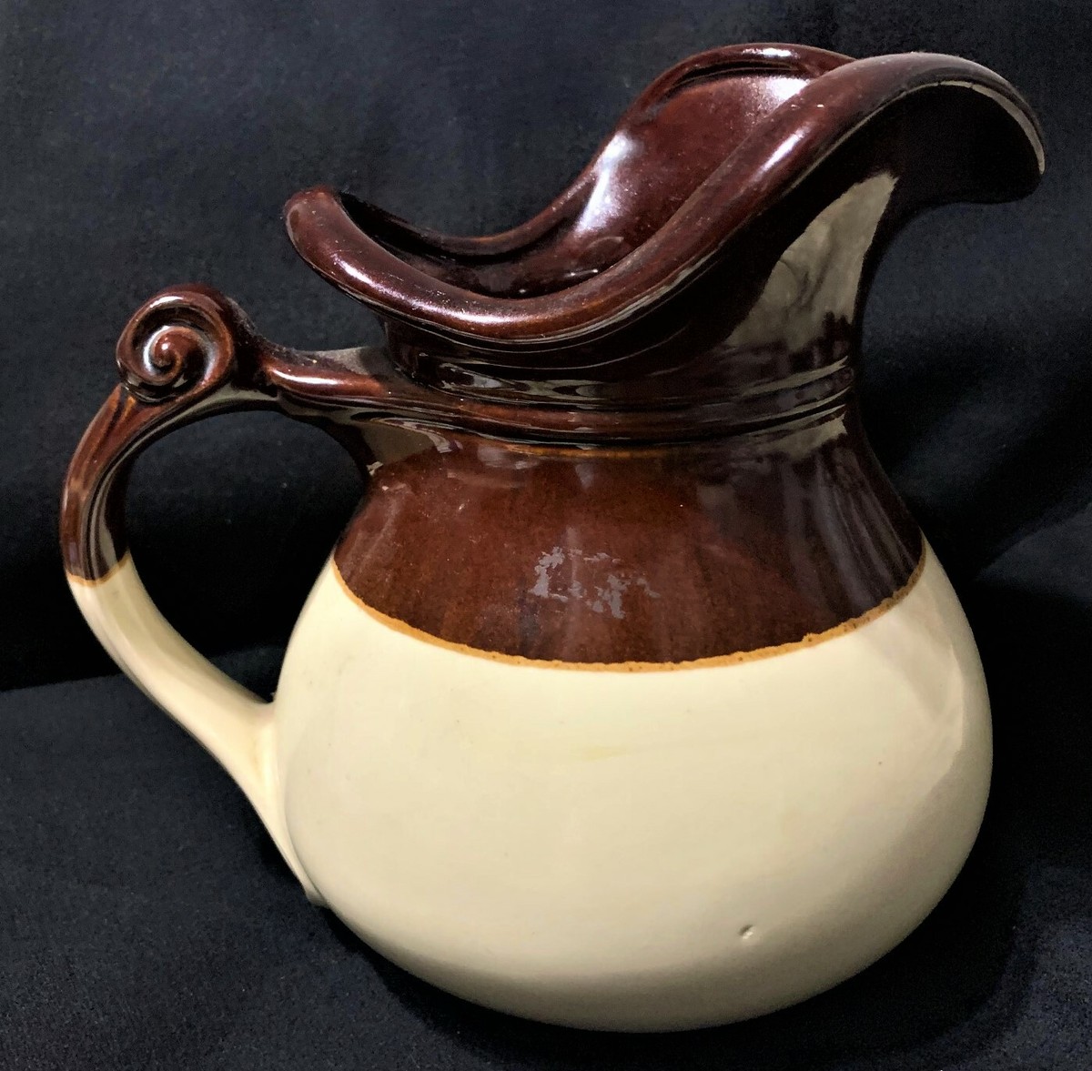 Vintage McCoy Pottery #7515 Pineapple Pitcher: Circa 1940 | eBay