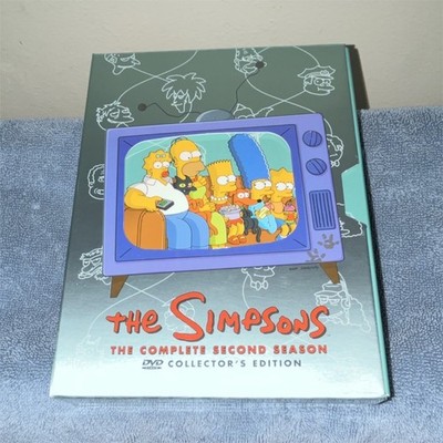 The Simpsons Season 2 DVD Collector's Edition Box Set Tested LN Clean
