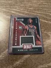 2014-15 Panini Threads Damien Inglis Debut Threads Jersey 96/199 Rookie RC #27