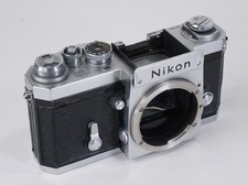NIKON F CHROME BODY, NO FINDER, 6452086, EP MARKED/227448
