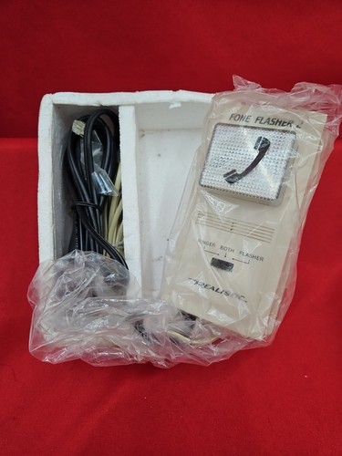 Radio Shack Ringer VTG Radio Shack Fone Flasher 2 Phone Strobe Light Ringer No Box | eBay