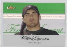 2007 Topps Finest Rookie Moments Green Refractor /199 Carlos Quentin #RFM-CQ 2t9