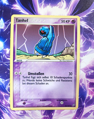 Pokémon TCG Tanhel 55/107 EX Rubin & Saphir Common Deutsch KP 50 2005