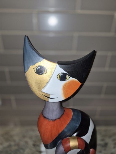 Goebel Rosina Wachtmeister "Garibaldi" Cat Figurine 15" Limited Ed 3457/5000 - Picture 2 of 10
