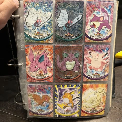 Vintage Pokémon 1998-1999 Topps Cards TV Animation Edition/MewTwo Strikes Back