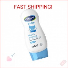 Cetaphil Baby Shampoo and Body Wash with Organic Calendula, Tear Free, Hypoaller