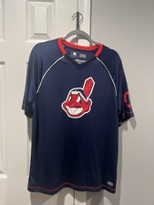 Cleveland Indians Chief Wahoo MLB TX3 Cool Shirt Youth Large