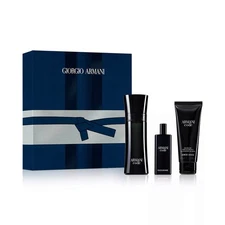 Giorgio Armani Men's Armani Code Gift Set EDT Fragrances-2.5 oz/.5 oz/ Bodywash