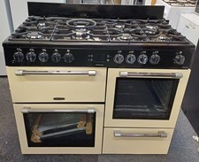 Image of LEISURE Cookmaster CK110F232C 110 Cm Dual Fuel Range Cooker In Cream And Black