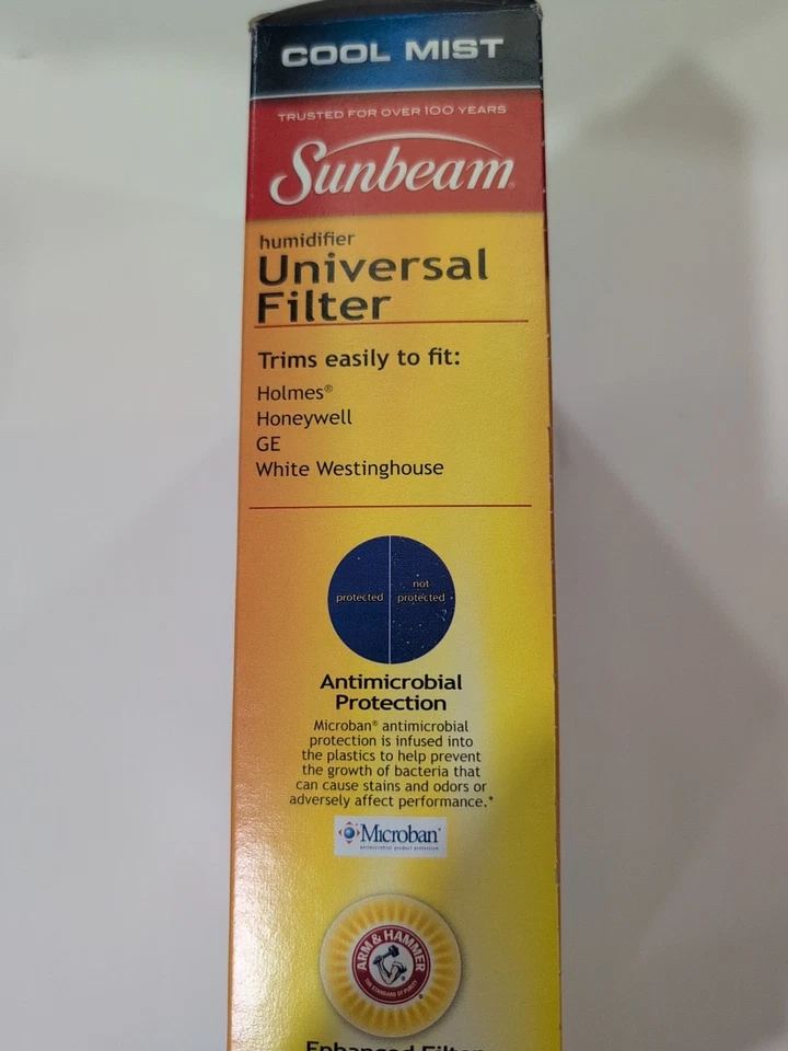 NEW In Box Sunbeam Holmes SFU003 Coolmist Humidifier Universal Filter, 1 Filter - Image 2 of 4