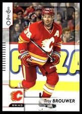 2017-18 O-Pee-Chee #152 Troy Brouwer Calgary Flames Hockey Card