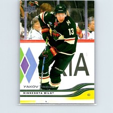 2025-26 Upper Deck Yakov Trenin #85 Minnesota Wild