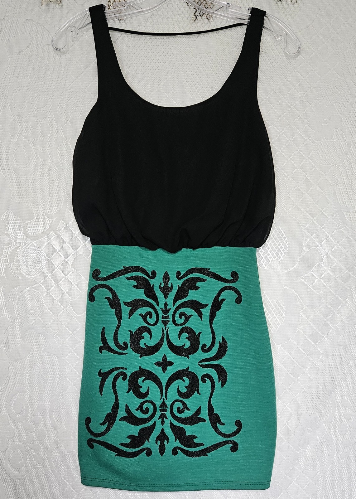 Wet Seal 90s Y2K Babydoll Mini Dress Made In USA