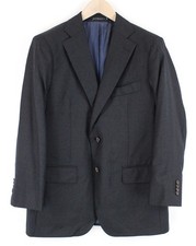 Suitsupply Lazio Mens Blazer UK44S Slim Fit Pure Wool Super 110's Grey Regular