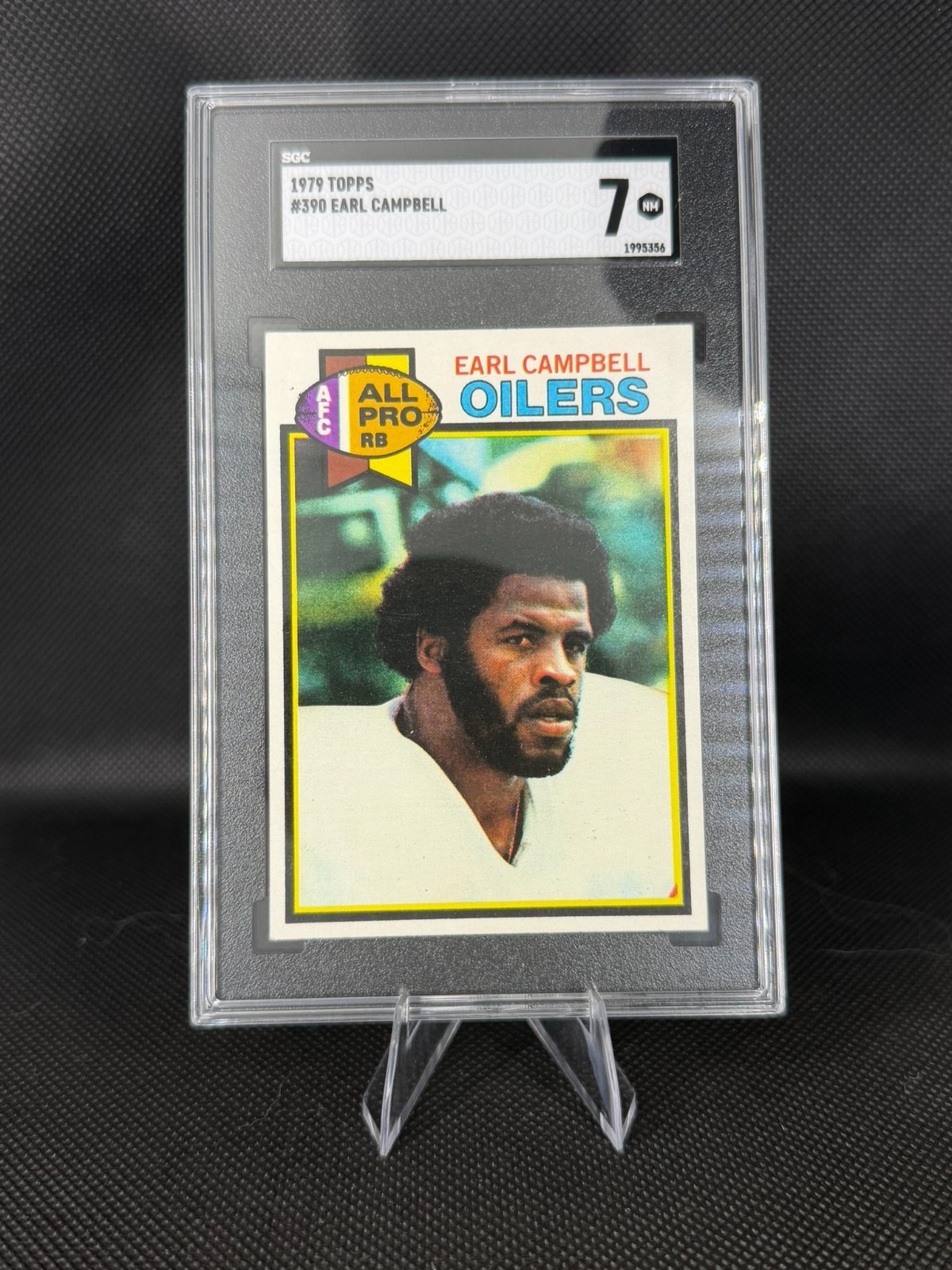 Earl Campbell #390 1979 Topps SGC 7