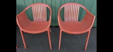 PEDRALI  Tatami 306  Stackable Chairs (X2) made in Italy 🇮🇹 