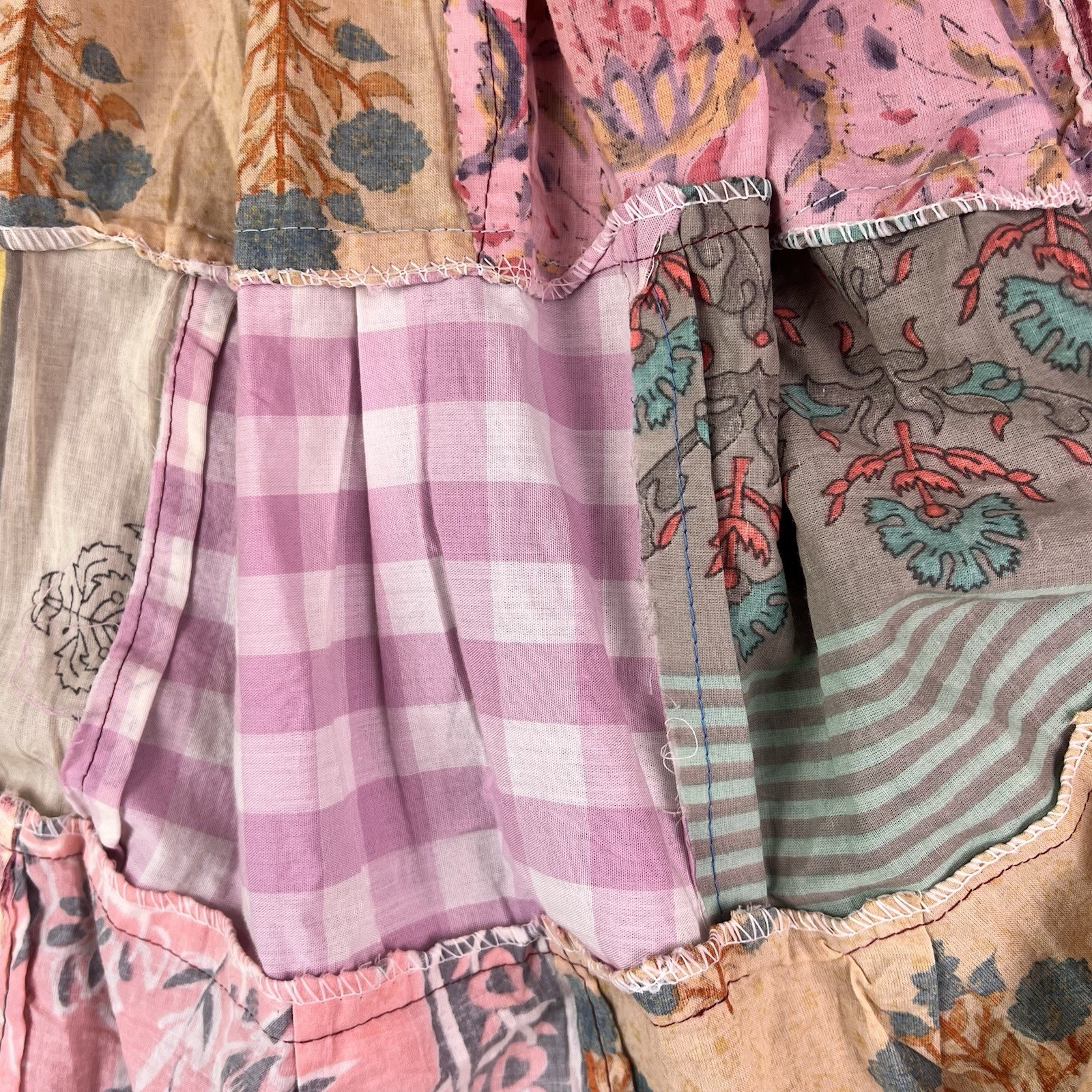 Boho Colorful Patchwork Indian Handmade Women’s C… - image 18