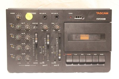 TASCAM PORTA 03 Ministudio MKII Analog Cassette Recorder PORTA03