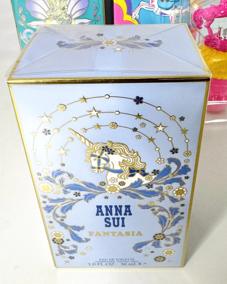 5X Anna Sui 1.0 Fantasia Mermaid, 1.7 Fantasia, Surprise POP, Miniatures Minis Foto 2 de 4