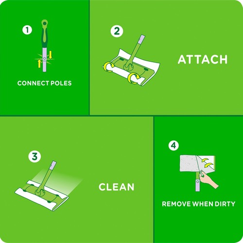 Swiffer Sweeper Heavy Duty Dry Sweeping Cloths (50 Count) - Picture 3 of 4