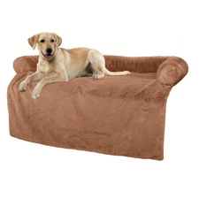 Couch Cover for Dogs Washable - 45x45in Plush Dog Couch Cover Protector for L...
