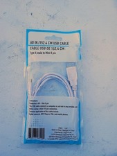 60 in USB Type A to Mini B 8 Pin Cable Digital Camera MP3 PDA New Sealed